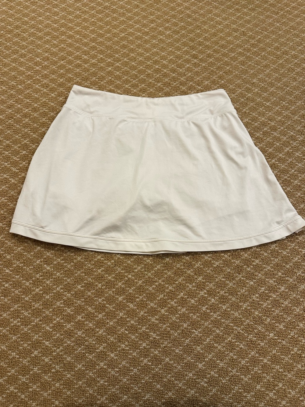 Nike White Women's Athletic Skort with Built-In Shorts